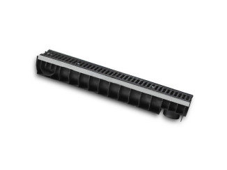 Pudełko odpływowe GIDROLICA plastikowe Standard DN100 H135 wzmocnione kratką żeliwną С250 80046