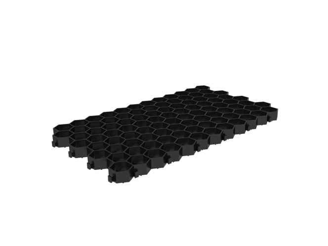 Kratka trawnikowa Gidrolica Eco RG-70.40.3,2 - plastikowa, czarna