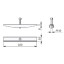 Plastic GIDROLICA fastening DN200 for plastic tray 128