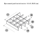 Pressed grating flooring 800×1000 (44×11, 30×2)