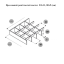Pressed grating flooring 600×1000 (33×11, 30×2)
