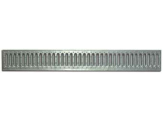 GIDROLICA Slotted Galvanized Steel Grate DN100 508 - Gidrolica Drainage Systems - Kyiv and Ukraine.