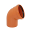 Drainage knee GIDROLICA plastic orange 200*67