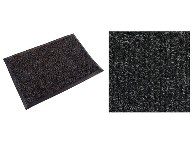 Choosing a mud protective mat LAN dark gray with a roll width of 2m