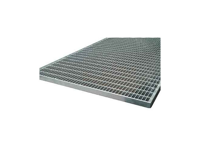 Galvanized mudguard grille, 44x11, 600x900