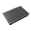 Galvanized mud guard, 500x1000, 44x11, 30/2