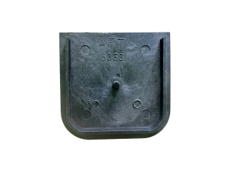 End cap TZ-14.5.12-LV for water drainage tray art. 801 and art. 803 plastic