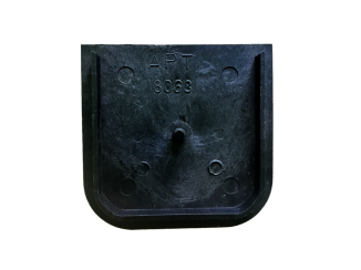 Торцева заглушка ТЗ-14,5.12-ЛВ для лотка водовідвідного арт. 801 та арт. 803  пластикова