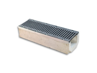 Tray with grate (set) 0421 - drainage systems Gidrolica - Kyiv and Ukraine.