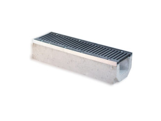 Tray with grate (set) 04211 - drainage systems Gidrolica - Kyiv and Ukraine.
