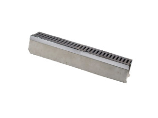 Tray with grate (set) 0410 - drainage systems Gidrolica - Kyiv and Ukraine.