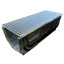 Set: LV 30.38.39.6 plastic tray reinforced with steel grates, class A