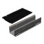 Plastic tray Super with cast iron grate class D