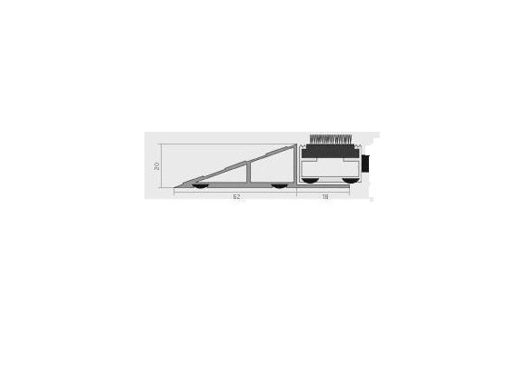 External framing for door grilles Praktik / Volna / Levada