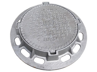 Люк чавунний важкий С-250 із замком