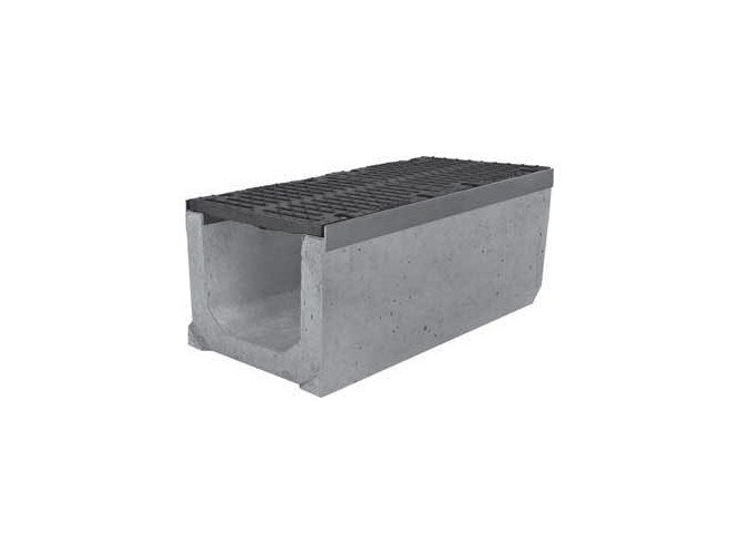Tray with grate (set) 0431 - drainage systems Gidrolica - Kyiv and Ukraine.