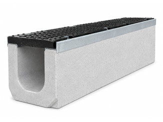 Tray with grate (set) 0416 - drainage systems Gidrolica - Kyiv and Ukraine.