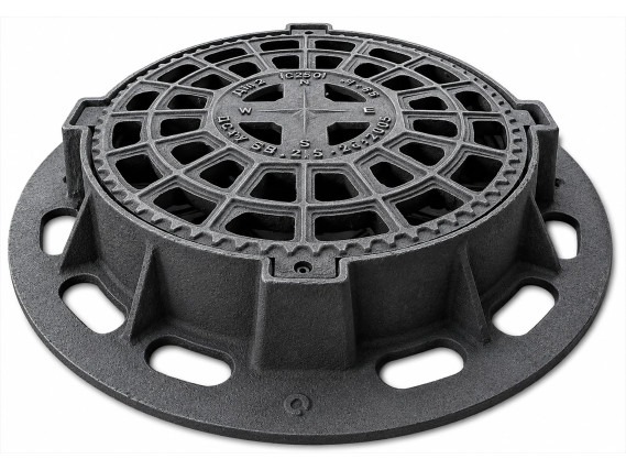 Rainwater receiver with grates (set) 860 - Gidrolica rainwater systems - Kyiv and Ukraine.