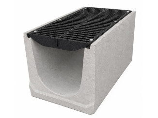 Tray DN 500 with grate class E (set) 0531 - drainage systems Gidrolica - Kyiv and Ukraine.