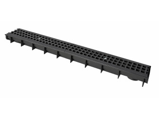 Pudło odpływowe GIDROLICA plastikowe Standard DN100 H60 z kratką plastikową A15 80504
