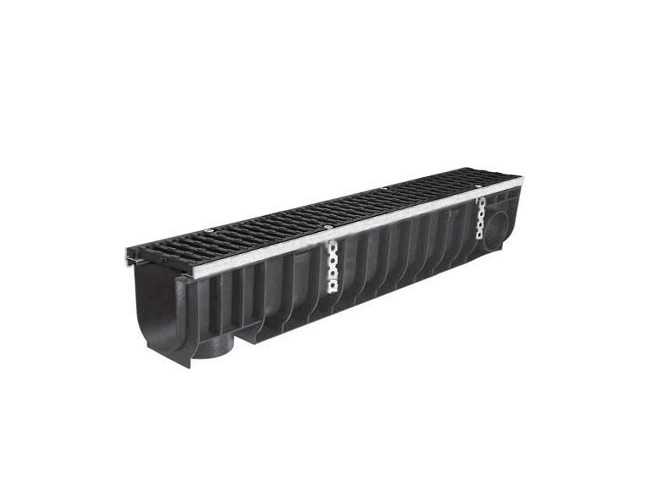 Plastic tray Super with cast iron grate class E