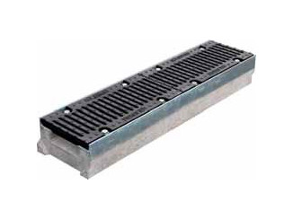 Tray with grate (set) 0415 - drainage systems Gidrolica - Kyiv and Ukraine.