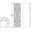Tray with grate (set) 0416 - drainage systems Gidrolica - Kyiv and Ukraine.