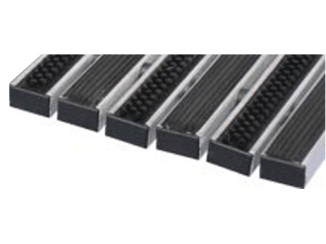 Pallet grid rubber + rubber + brush 600x400