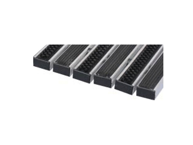 Pallet grid rubber + rubber + brush 600x400