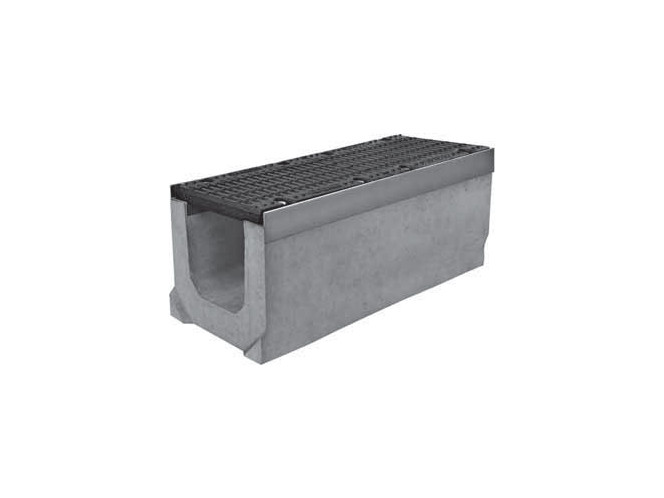 Tray with grate (set) 0422 - drainage systems Gidrolica - Kyiv and Ukraine.