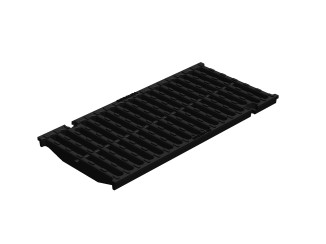 Plastic tray Super with cast iron grate class D