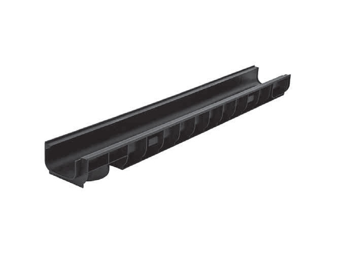 Plastový odtokový žľab GIDROLICA DN100 H80 803