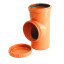 Revision drainage GIDROLICA plastic orange 100 m