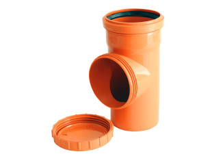 Ревізія дренажна GIDROLICA пластикова оранжева 250