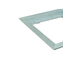 Aluminum frames for door grilles